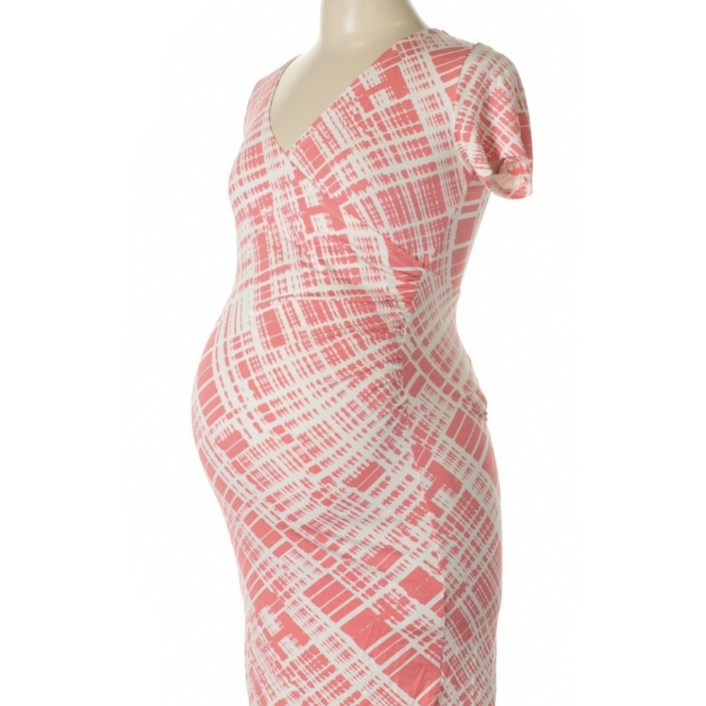 Seraphine Maternity Abella Dress Faux wrap Sz 6